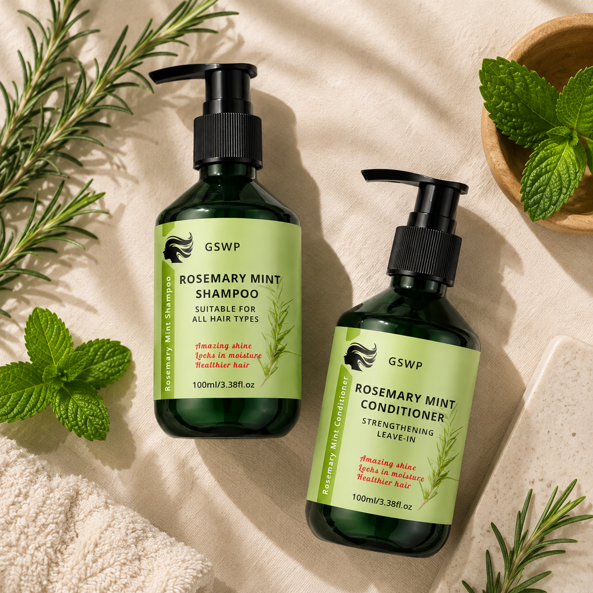 Kit Shampoo & Condicionador Fortalecedor Herbal Essence