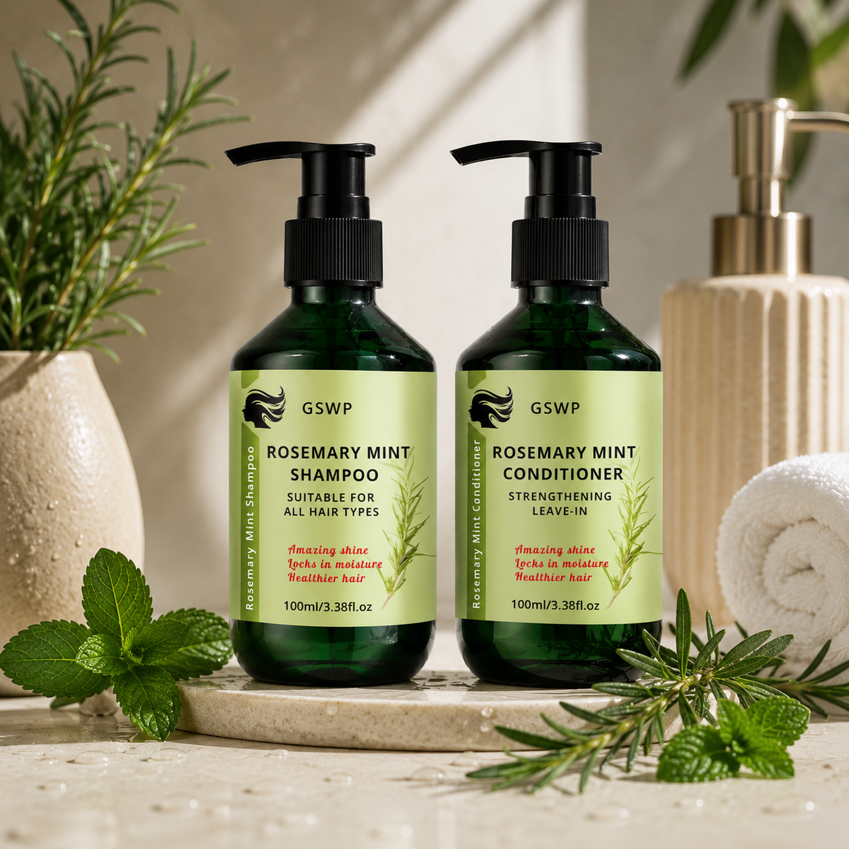 Kit Shampoo & Condicionador Fortalecedor Herbal Essence