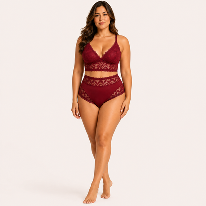 Conjunto Lingerie Scarlet - Plus Size