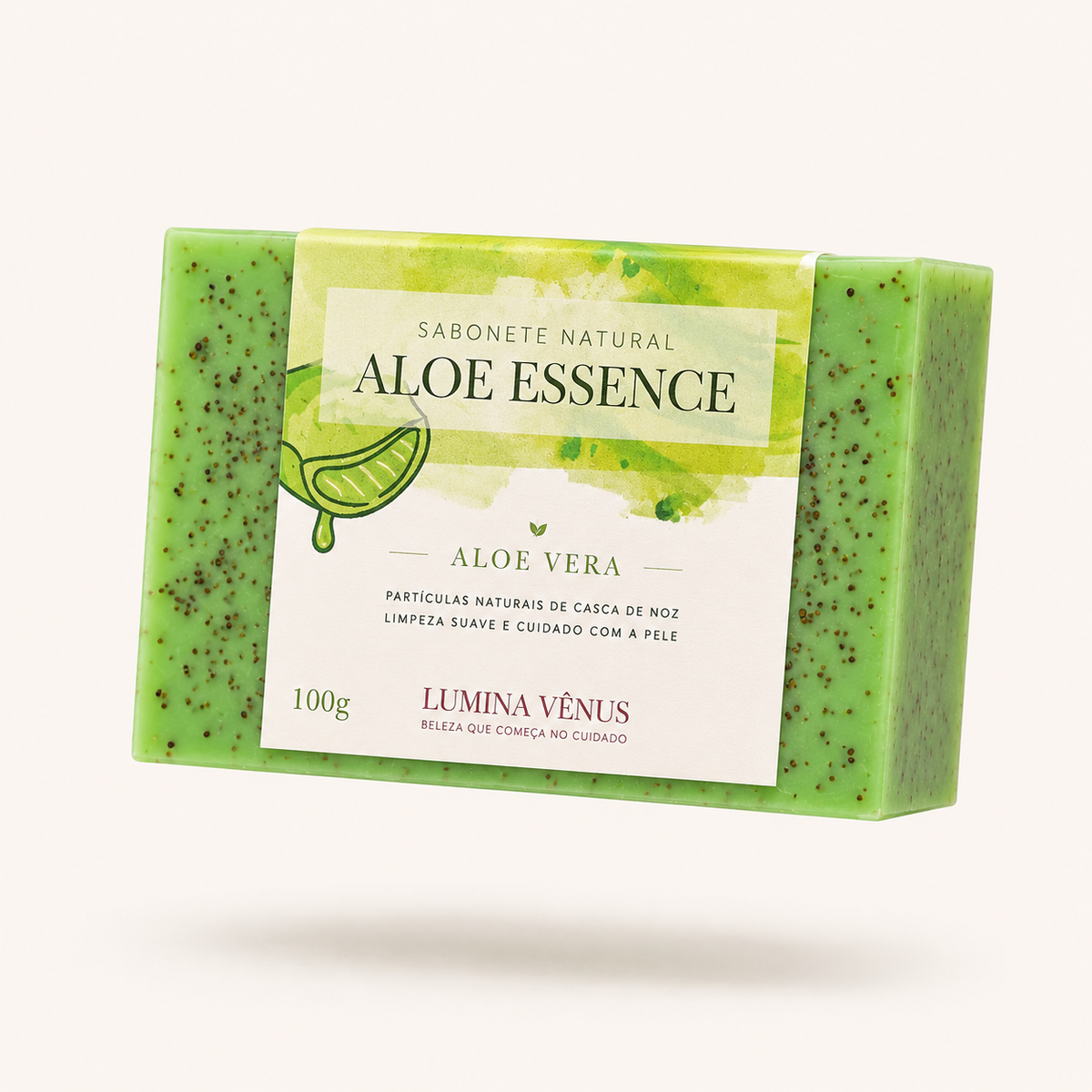 Sabonete Natural de Aloe Vera - 100g