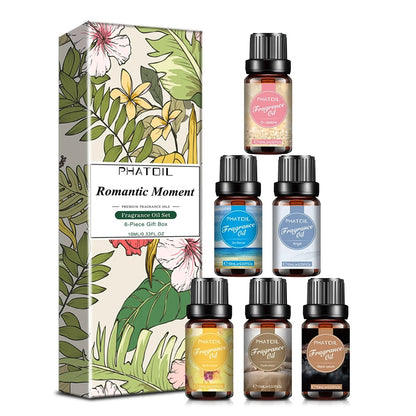 Coleção de Óleos Essenciais – 6 Essências Naturais (10 ml cada)